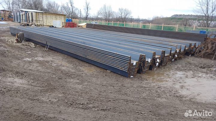 Аренда шпунт Ларсена Л-5ум. Погружение, бурение