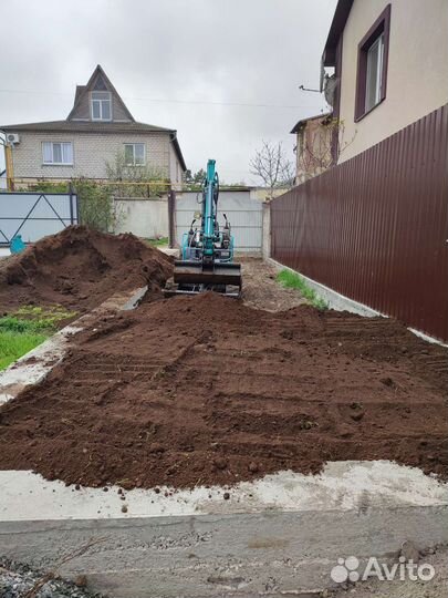 Услуги мини экскаватора