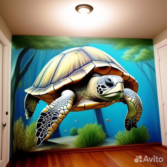 Граффити оформление, Роспись стен