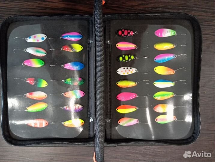 Форелевый Комплект в чехле / Dohna 30 шт- 2.8 гр