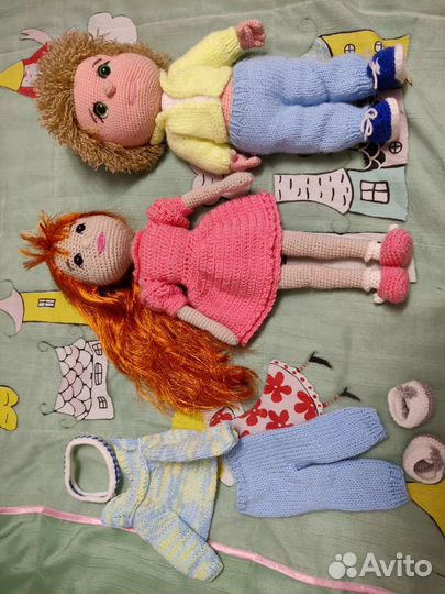 Куклы вязаные крючком