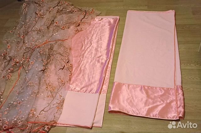 Два покрывала на 1,5 кровать и тюль в детскую