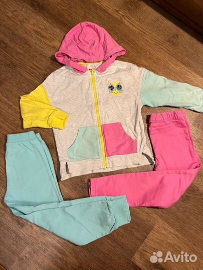 Пакет вещей на девочку 104 110