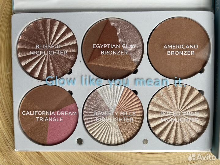 Палетка для контурирования лица ofra (оригинал)