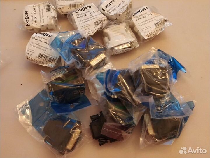 Переходники hdmi-dvi-d. dvi-i-vga