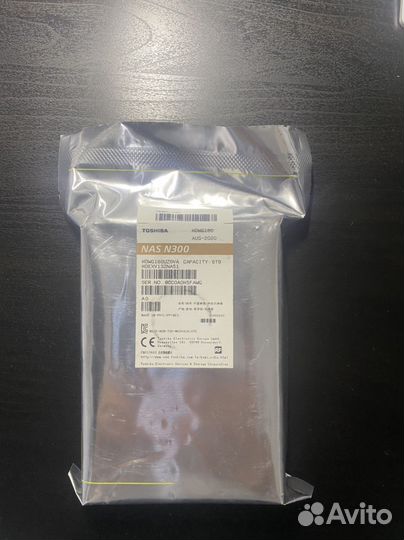 Жесткий диск HDD Toshiba NAS N300 6TB