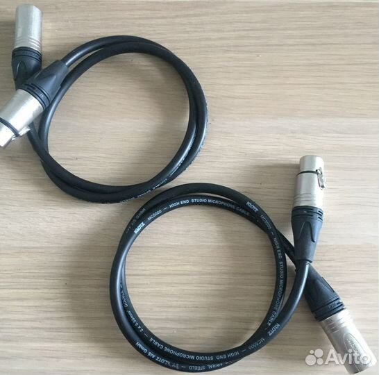 Кабели Klotz MC5000, Canare DA206 RCA, XLR Mogami
