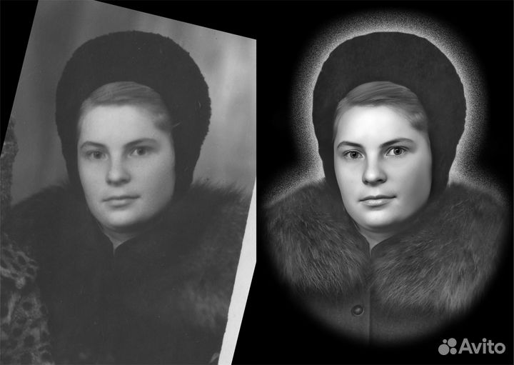 Ретушь/обработка фотографий на памятник