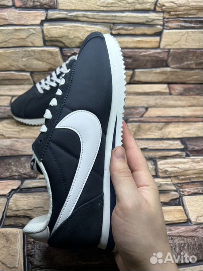 Кроссовки nike classic cortez navy white 42