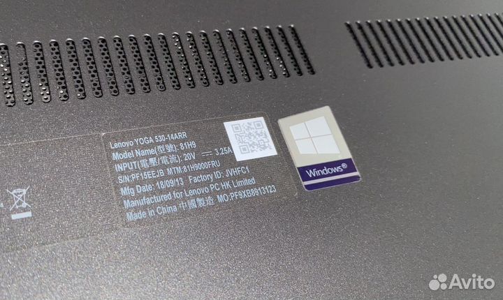 Ноутбук Lenovo yoga 530-14ARR