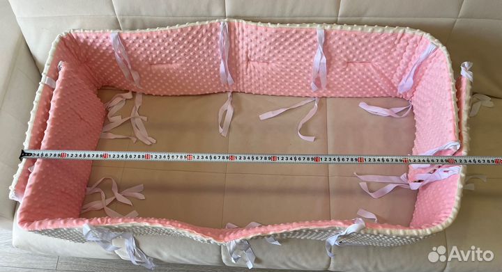 Мягкие бортики для детской кроватки