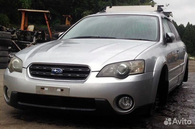 Стекло задней левой двери на Subaru Outback B13