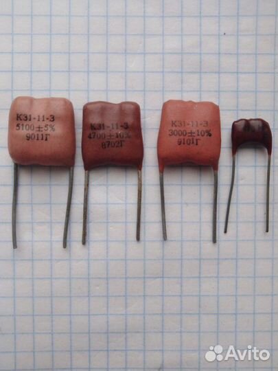 Конденсаторы ссг,к31,к50,к52, ксо,фт,кд,клс,кт-1