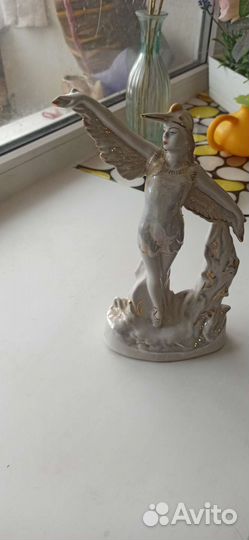 Статуэтка времён СССР аист-балерина