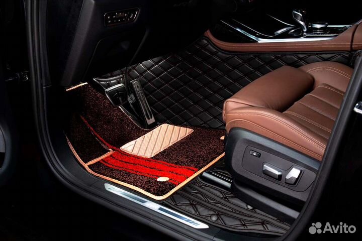 3D Коврики BMW 5 серии из Экокожи