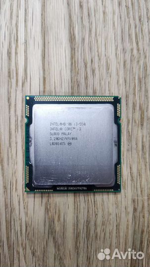 Процессор Intel Core i3 550
