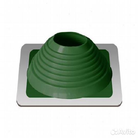 Кровельный уплотнитель дымохода прямой № 8 силикон