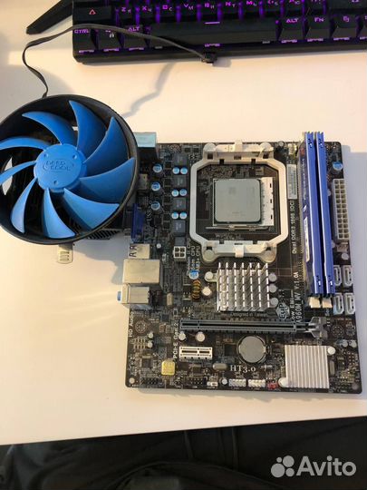 ECS A960M-MV (V1.0A) Комплектом