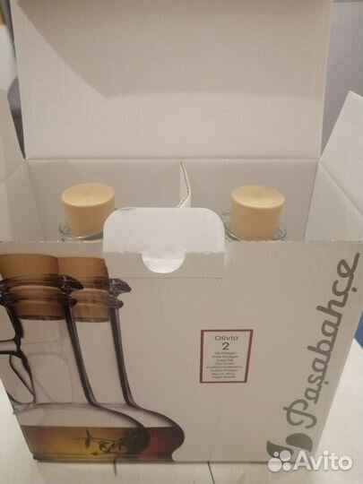 Подарочный набор. Ёмкость для масла и уксуса