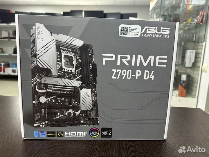 Материнская плата Asus Prime z790-P D4 новая