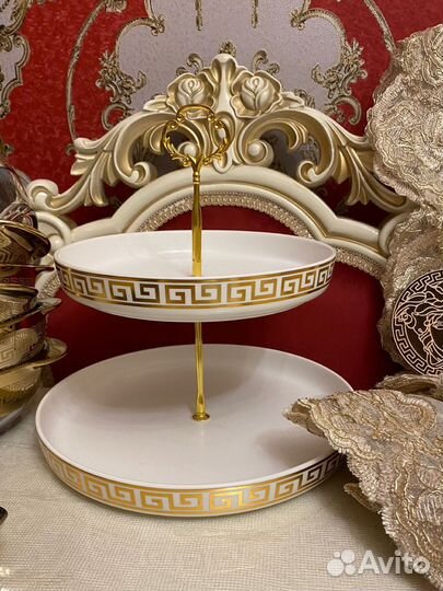 Versace фруктовница этажерка