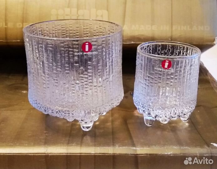 Стопки и стаканы Ultima Thule, Iittala, Финляндия