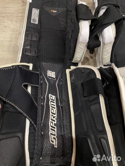 Щитки хоккейного вратаря