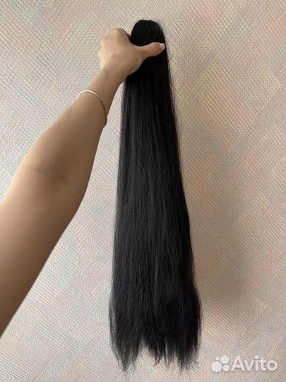 Хвост шиньон на крабе