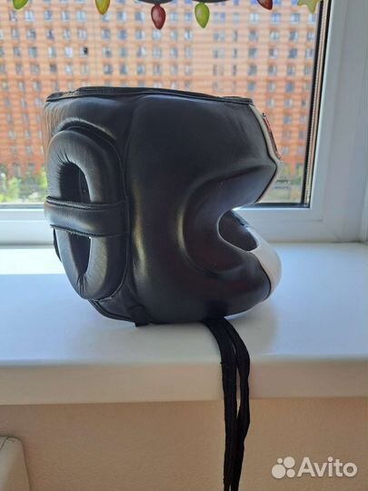 Боксерский шлем с бампером