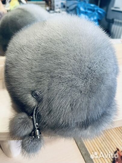 Шапка норковая женская