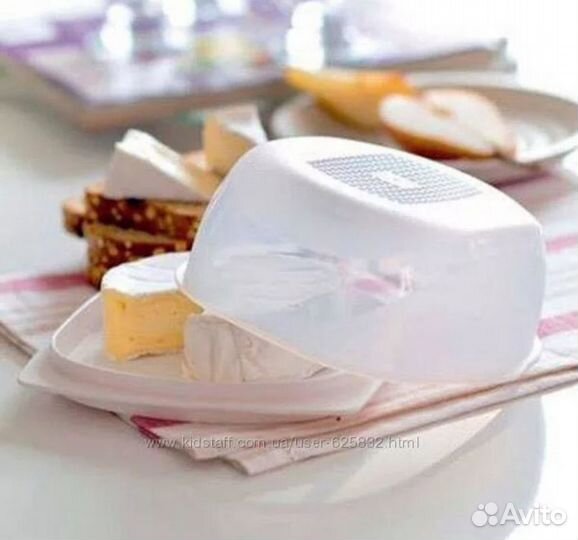 Сырница, маслёнка, салями Тupperware