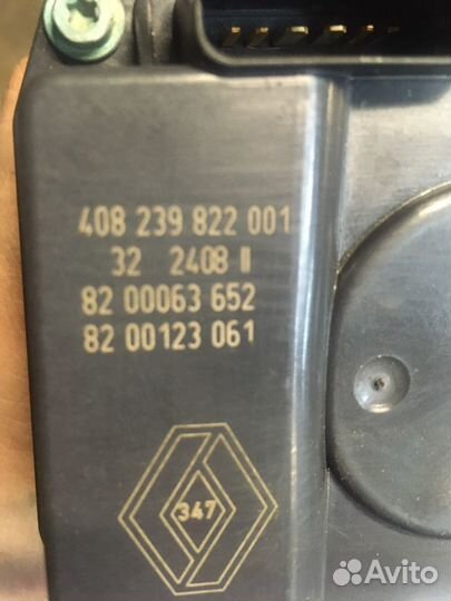 Nissan almera G15 дроссельная заслонка