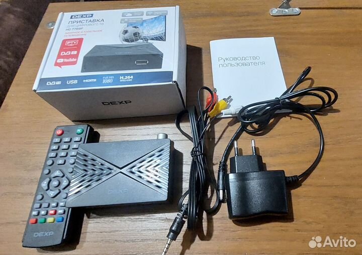 Приставка dexp HD 7789P на 20 каналов