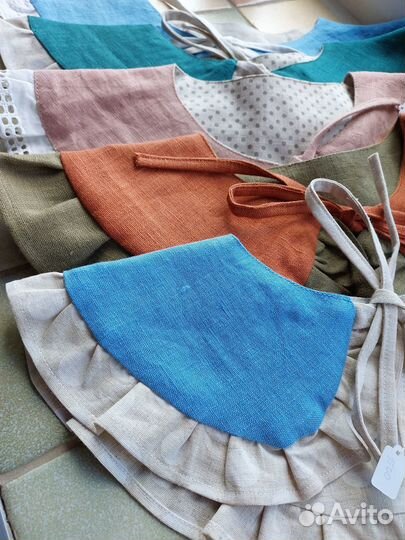 Воротничок женский льняной/в ассортименте