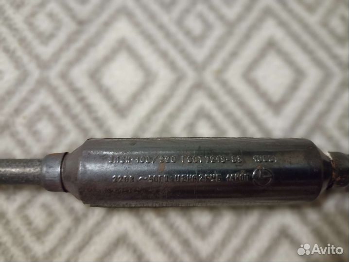 Электропаяльник с подставкой СССР 100 Вт