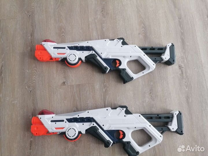 Бластер Nerf Лазер Опс Дельтабурст (E2279), белый