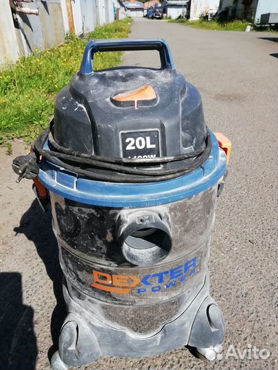 Продам строительный пылесос Dexter
