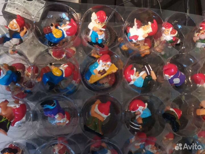 Игрушки из киндера 90х