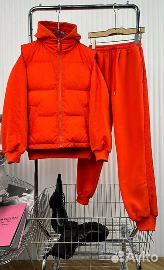 Костюм женский тройка утеплённый Fendi S.M.L