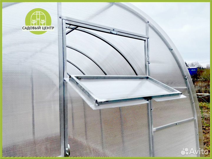 Теплица арка из поликарбоната