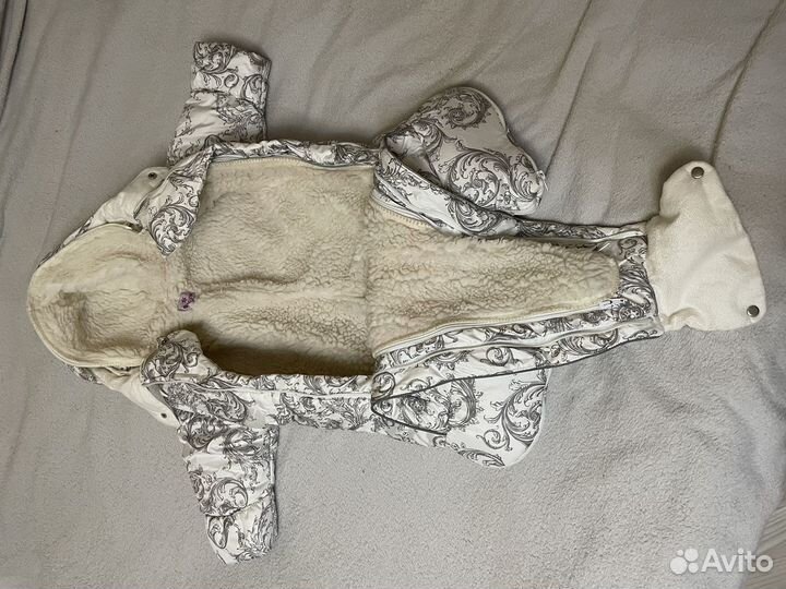 Зимний комбинезон для новорожденных