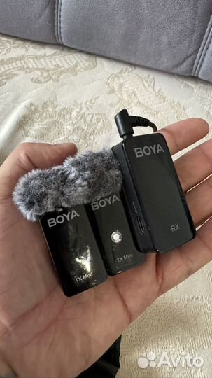 Микрофон беспроводной boya by-xm6-s2 mini