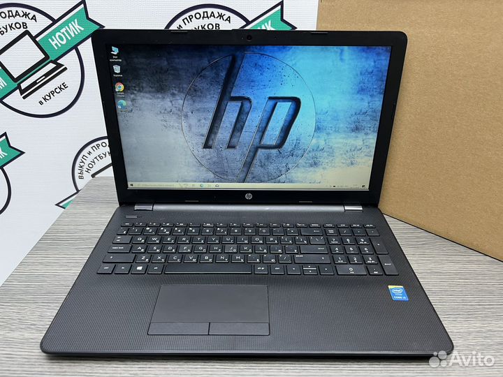 Мощный тонкий HP core i3-5005 4Gb SSD 256 Gb