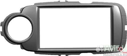 Переходная рамка toyota yaris 2011+ 2din
