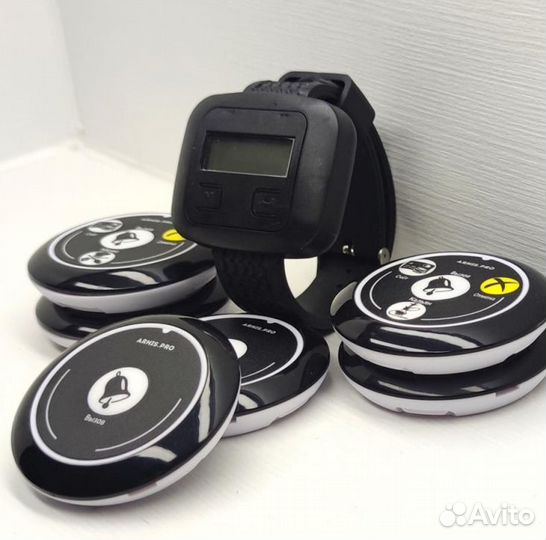 Кнопка вызова мед персонала, врача и часы пейджер