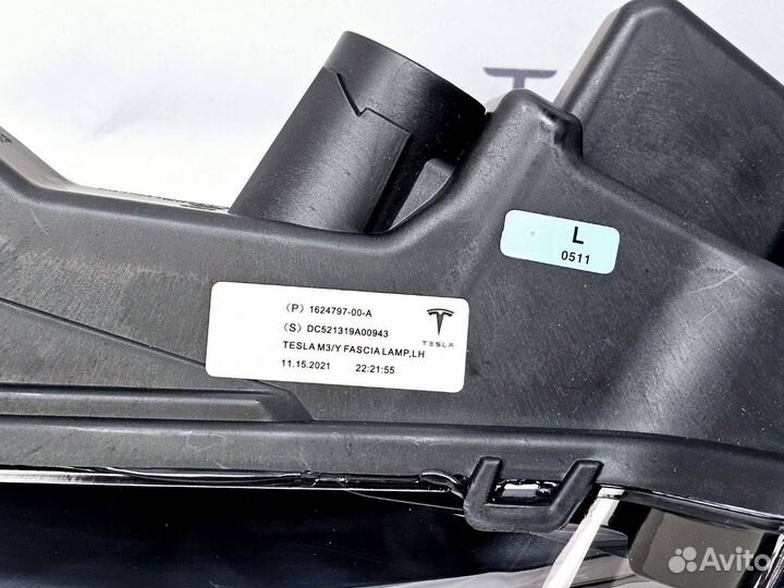 Фара противотуманная (птф) левая Tesla Model 3