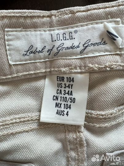 Шорты и джинсы для девочки h&m, c&a