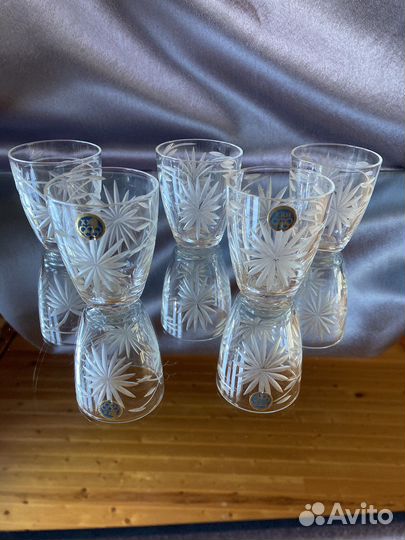 Хрустальные бокалы СССР