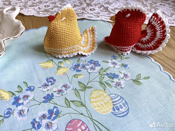 Немецкие пасхальные салфетки и декор