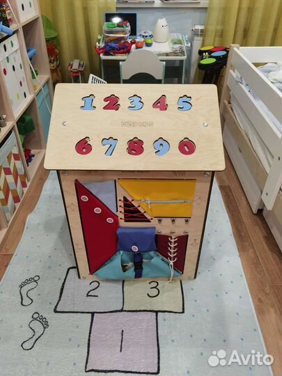 Бизиборд домик большой